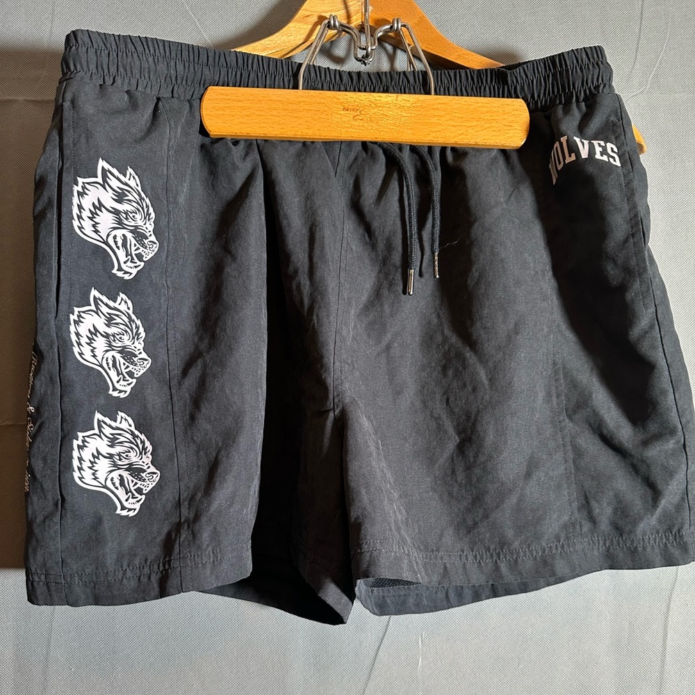 Darc Sport Shorts Adult Medium Black Wolves Limited 800 Of 1000 Pockets